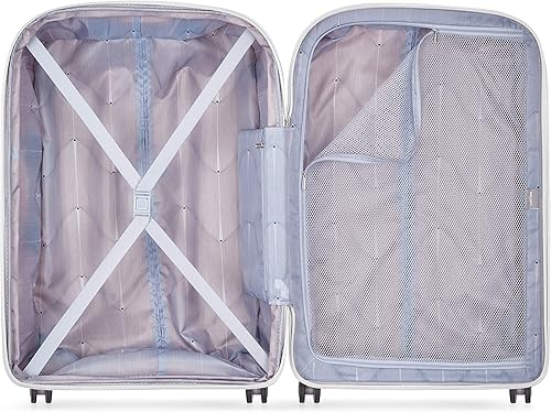 Miniatura 4 de DELSEY Paris Clavel - Equipaje expandible con ruedas giratorias, Blanco, Clavel Hardside - Equipaje expandible con ruedas giratorias