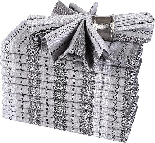 Miniatura 122 de Servilleta de tela de algodón de 18 x 18 pulgadas, color azul, servilletas de uso diario, servilletas de algodón, servilletas de boda, servilletas