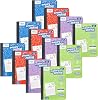 Mead Primary Journal, 12 Pack, Half Page Ruled Creative Story Tablet, Grades K-2, 7 12 x 9 34, 100 Sheett, Assorted Colors 610052-ECM