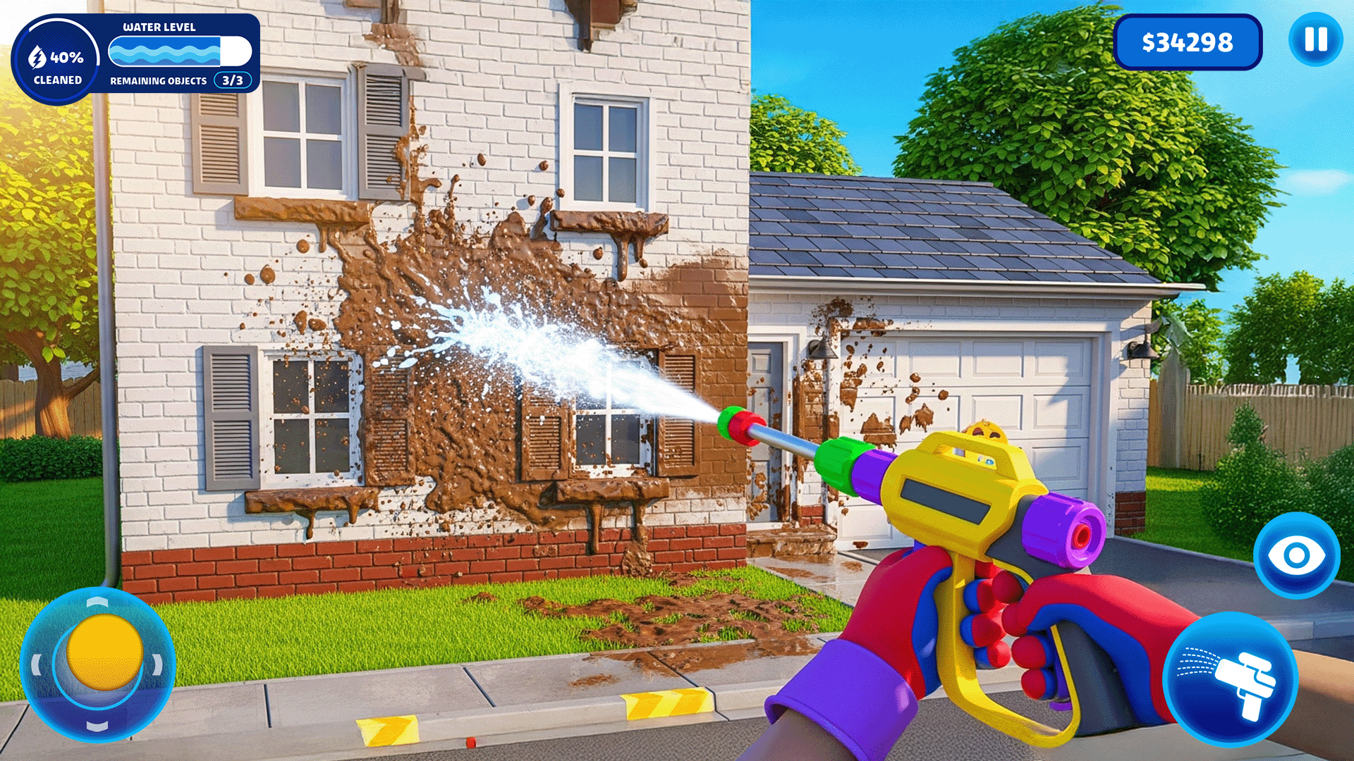 Real Pressure Gun Car Wash Game 3D - Power Cleaning ASMR Simulator ...