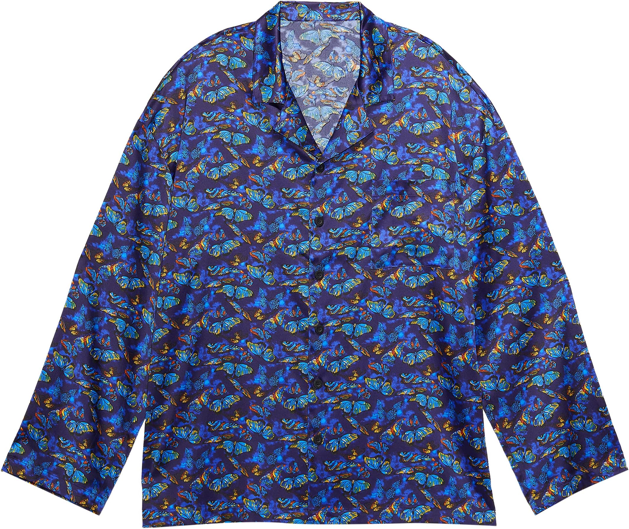 Savage X FentySavage X Women's Baroque Butterfly Satin Sleep Top