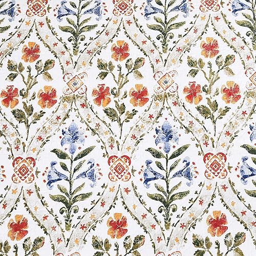 Miniatura 7 de C&F Home Victoria's Garden - Juego de edredón reversible de acuarela floral para todas las estaciones, juego de 2 piezas, multicolor