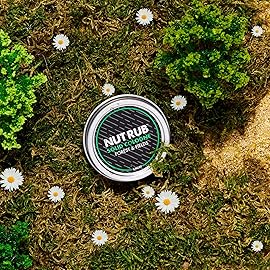 Ballsy Body & Groin Rub, Cologne for Everywhere, with Beeswax, Coconut and Sunflower Seed Oil, Forest and Fields .85 oz