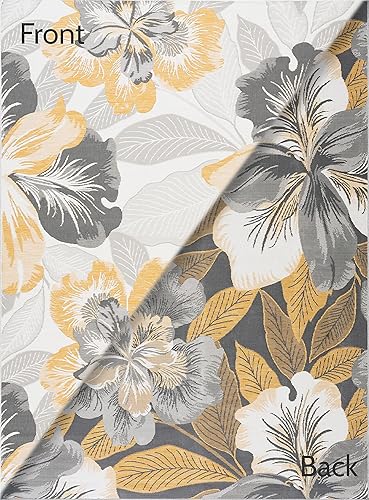 Miniatura 4 de Alfombra de doble cara resistente al agua para interiores y exteriores, de 8 x 10 pies, alfombra de exterior para patio, terraza, porche y entrada,