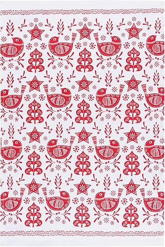 Miniatura 10 de Now Designs Toalla de cocina estampada Forest Birds, 18 x 28 pulgadas