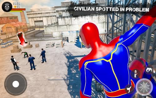 Spider Rope Hero Superhero Games, Speed Hero Robot Rescue Games, Spider Superhero: Spider Fighter Ga
