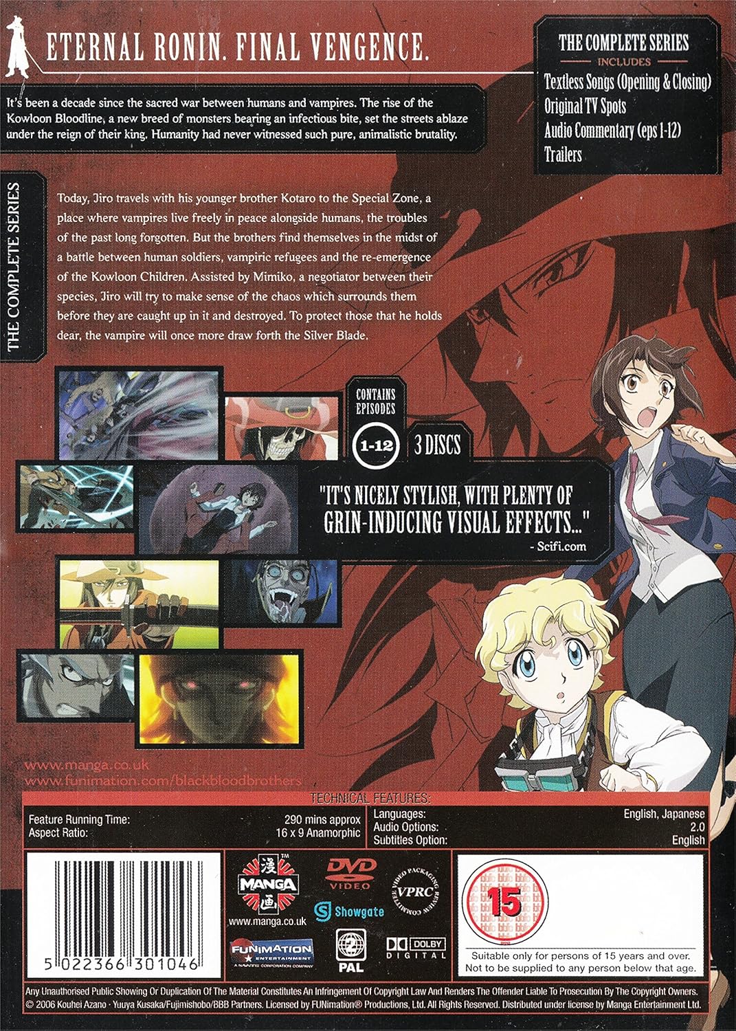 Black Blood Brothers - Series 1 Part 1 [Import anglais]