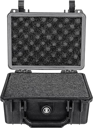 Miniatura 3 de Bushnell Estuche rígido compacto impermeable de 9 pulgadas para binoculares, óptica, equipo, a prueba de golpes y listo para TSA (negro)