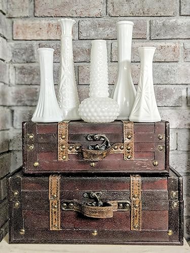 Miniatura 9 de SLPR caja decorativa en forma de maleta con correas, 2 unidades