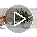 18" Actual Contact Cedar Branches -12 Pcs, Synthetic Christmas Cedar Department Reasonable Faux Pine Picks Fake Greenery Crops Stem for Vase DIY Crafts Garland Wreath Indoor Outside Dwelling Decor - Image 8