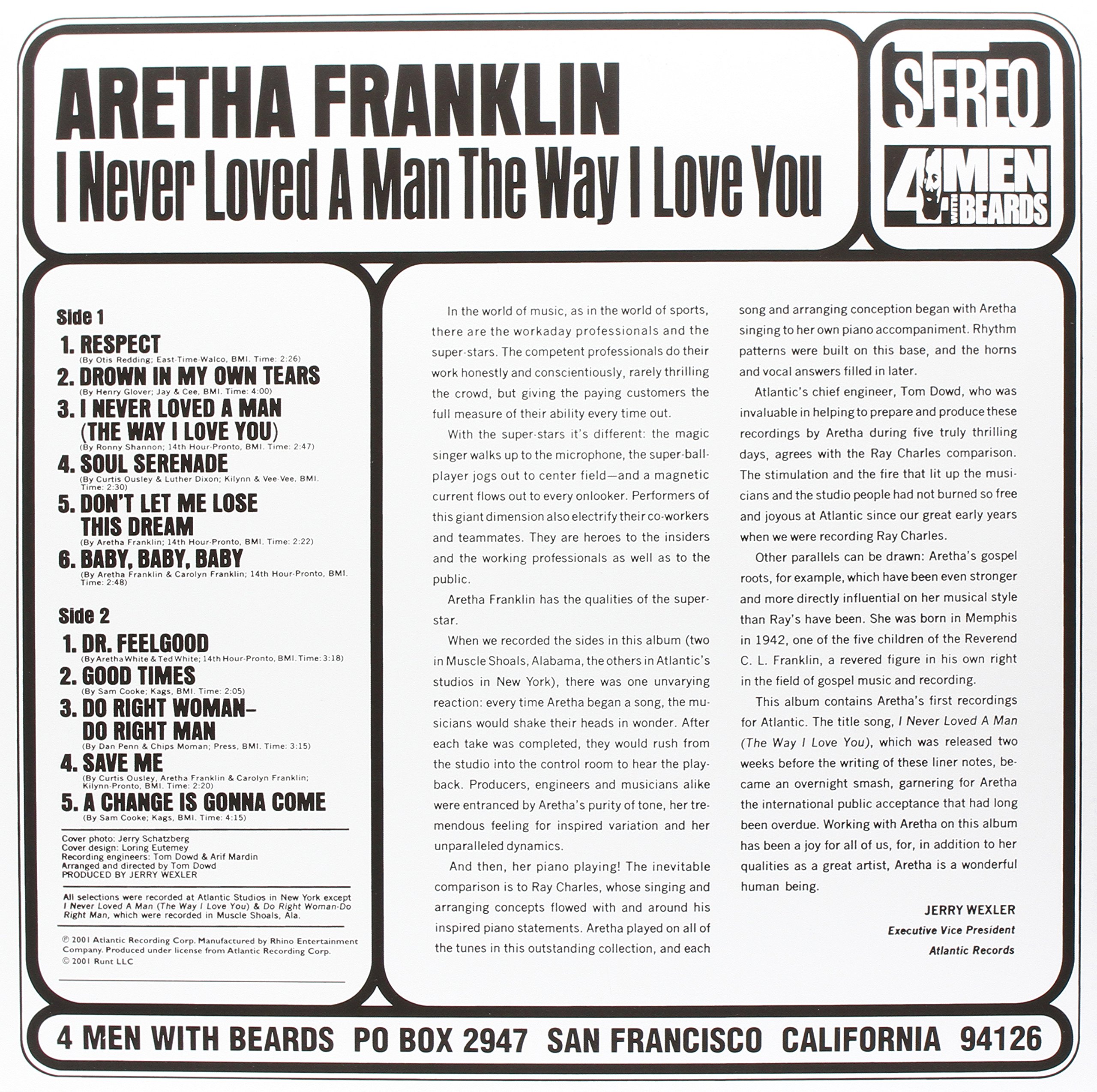 I Never Loved A Man (The Way I