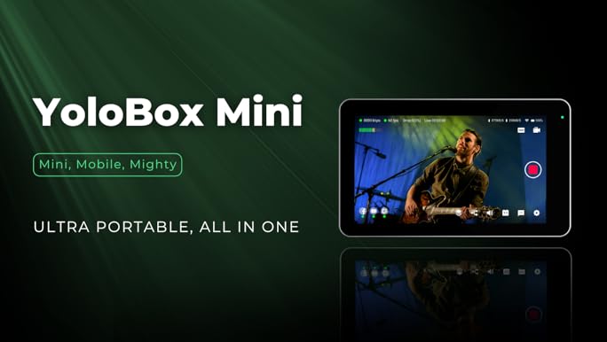 Yolo Box Mini ライブ配信オールインワン(使用1度／新品同様箱なし) YoloBox Mini – YoloLiv Official Store