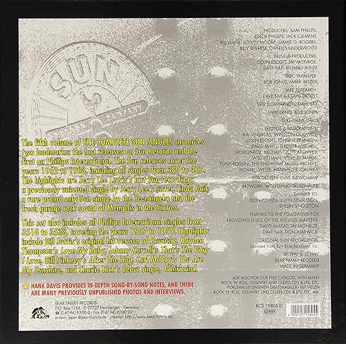 Miniatura 2 de The Complete Sun Singles Vol 5 - From the Vaults