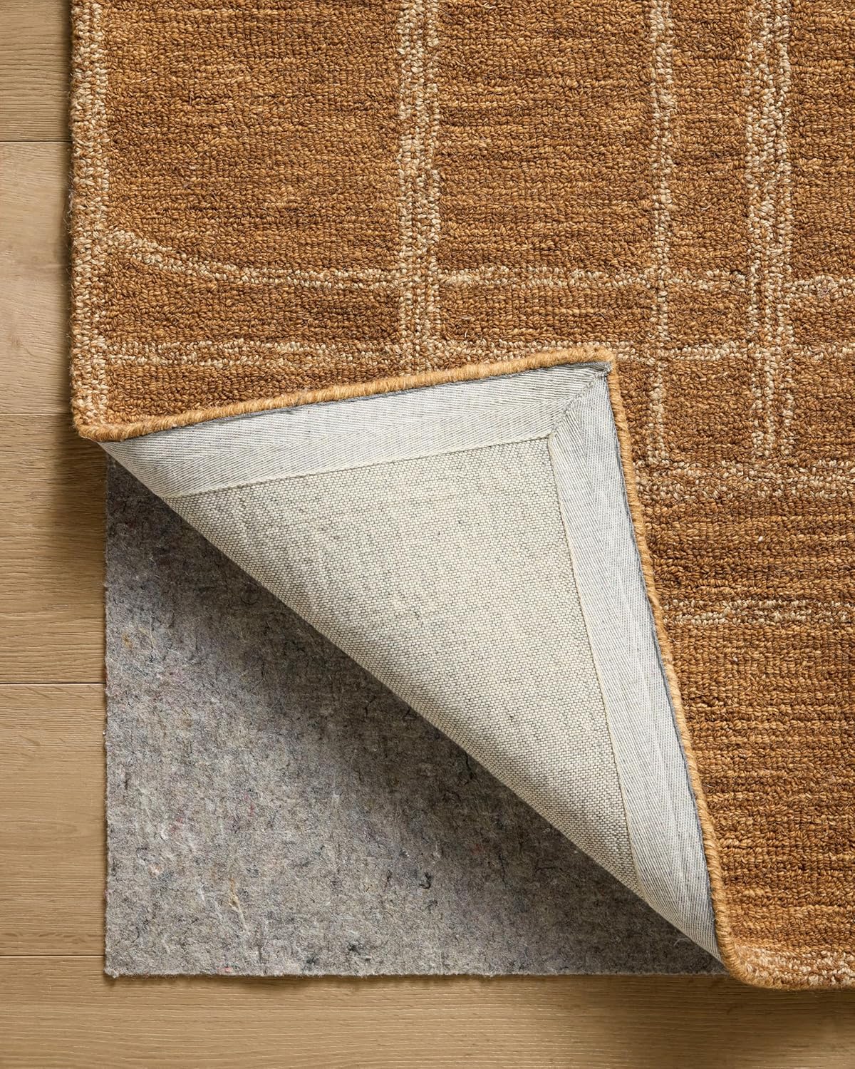 Loloi Jeremiah Brent Barrow Collection BAR-03 Clay/Natural 5'-0" x 7'-6" Area Rug