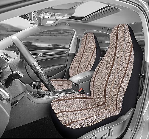 Miniatura 2 de West Coast Auto - Funda para asiento de automóvil, camión, van, SUV, compatible con las bolsas de aire (2 unidades)
