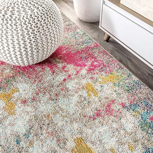 Miniatura 7 de JONATHAN Y Alfombra abstracta moderna para interiores, 3 x 5, contemporánea POP, transitoria, fácil limpieza para sala de estar, dormitorio, cocina,