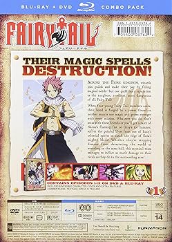 Amazon.com: Fairy Tail: Part 1 (Blu-ray/DVD Combo) : Todd
