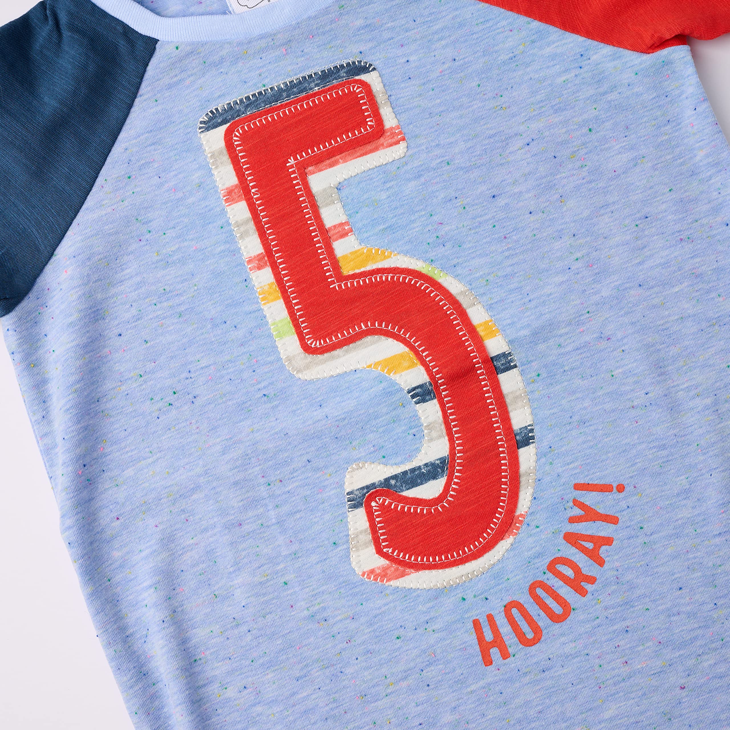 Mud Pie Baby BOY Birthday Shirt, 5, 5T