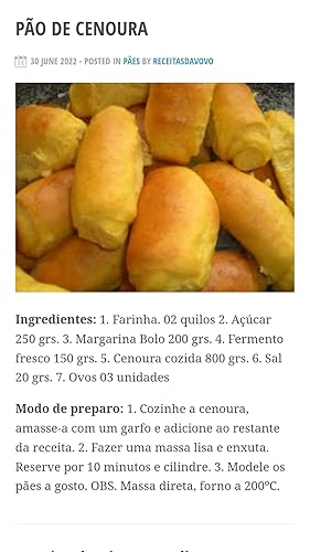 Receitas da Vovó
