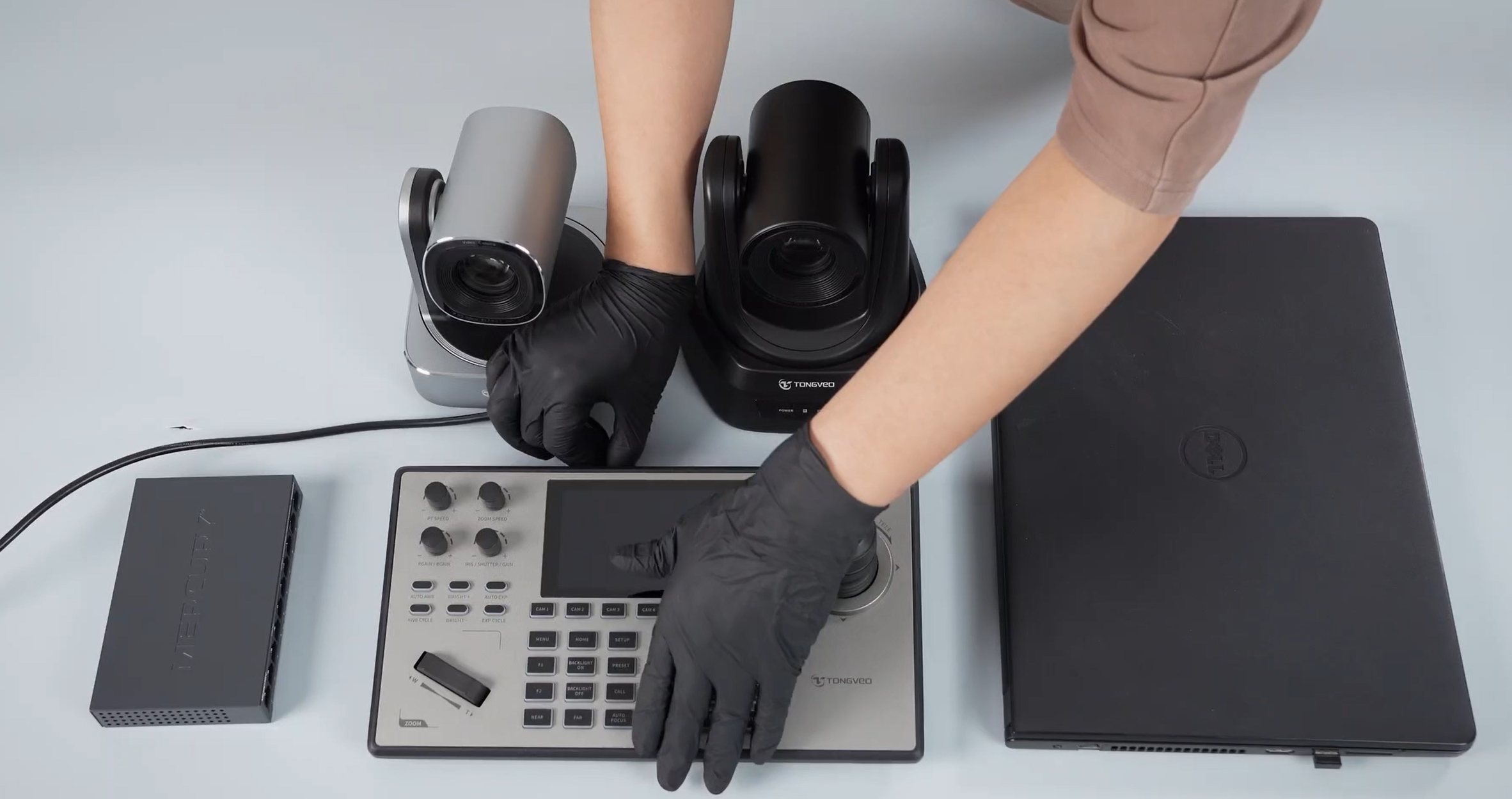 Amazon.com: TONGVEO 4K NDI PTZ Camera AI Auto-Tracking 20X Optical