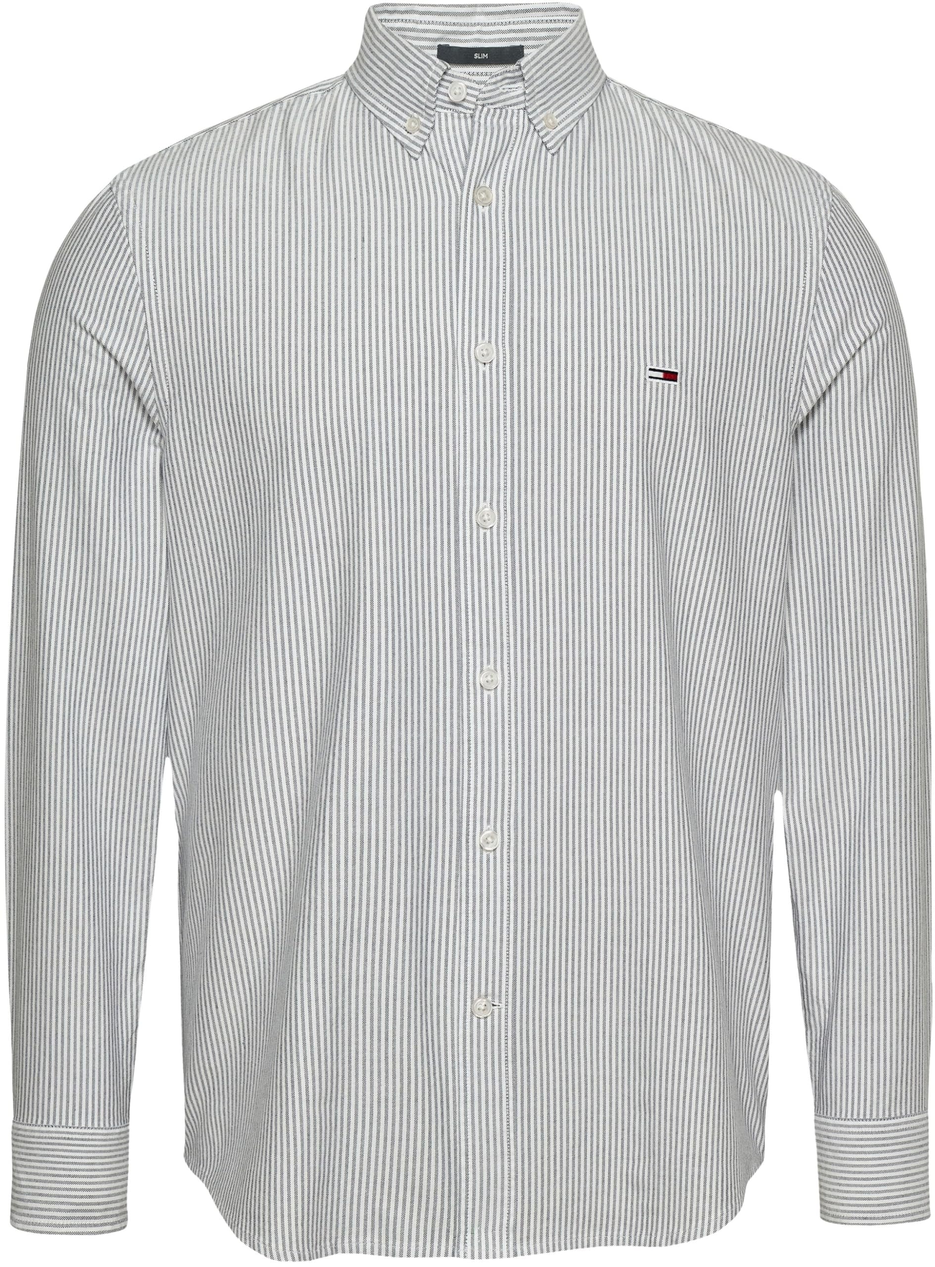 Tommy Jeans Men’s Slim Fit Stripe Oxford Shirt