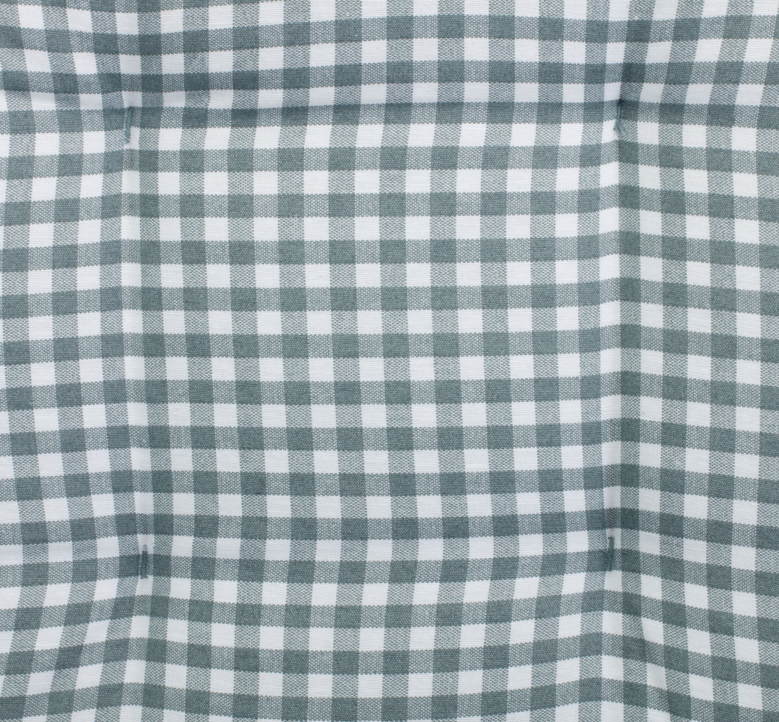 Brandsseller Zitkussen stoelkussen geruit kussen zitkussen - 40 x 40 cm (4-pack, oranje