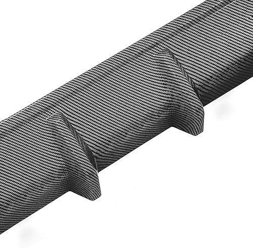 Miniatura 5 de HECASA Difusor trasero compatible con Toyota Corolla Hatchback 2019-2022 y Toyota Auris Hatchback, difusor de parachoques trasero, divisor de cenefa