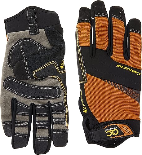 Vista 4 de CLC Custom Leathercraft Contractor XtraCoverage guantes de trabajo con manija flexible
