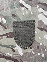 Vista 4 de Parche del ejército militar ucraniano con símbolo de Chevron del ejército ucraniano Moral Parche táctico Insignia de tela Gloria a Ucrania