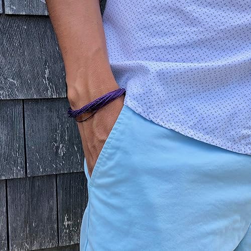 Miniatura 8 de Purple Awareness Bracelet Pancreatic Cancer, Alzheimer's Disease, Heroin and Opiod Awareness for Custom Sized for Men, Women, Teens and Kids