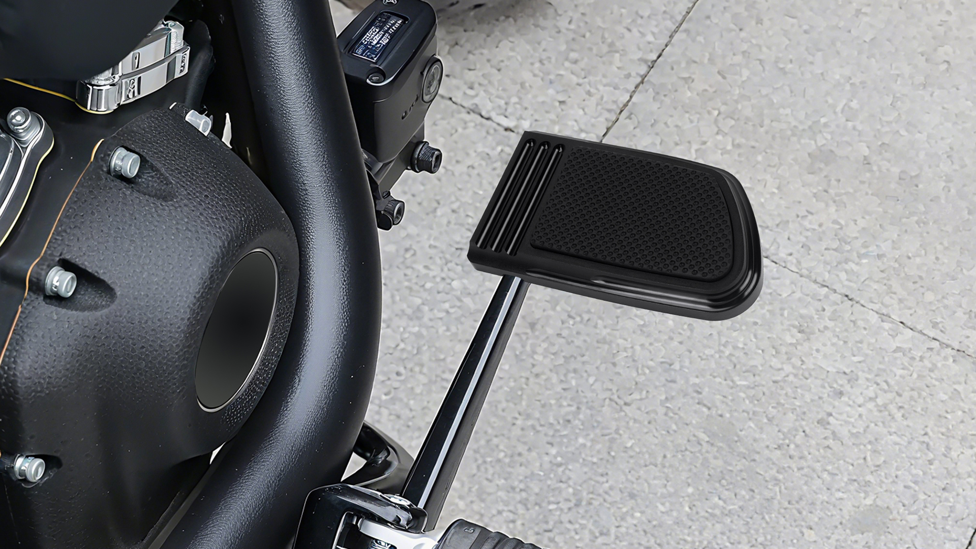 Amazon.com: HDBUBALUS Motorcycle Brake Pedal Cover Large Brake