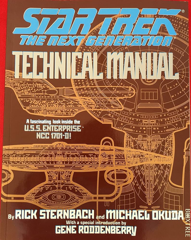 洋書Star Trek Technical Manual エンタープライズD Star Trek - The Next Generation Technical Manual - A