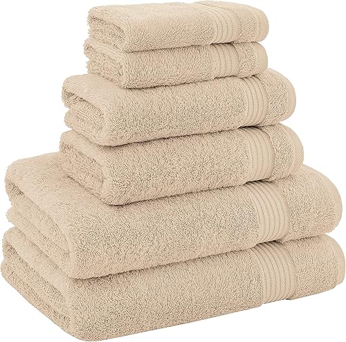 Vista 300 de American Veteran Towel, Juego de 4 toallas de mano para baño, juego de toallas de mano turcas 100% algodón, toallas de mano suaves, toallas de mano