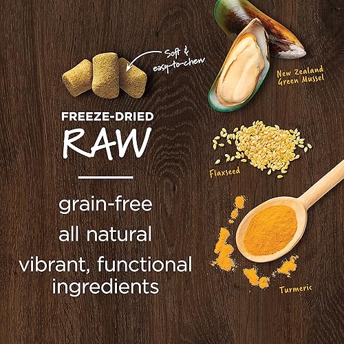 Vista 10 de Instinct Raw Boost Mixers Skin & Coat Health - Alimento para perros liofilizado, bolsa de 12.5 onzas