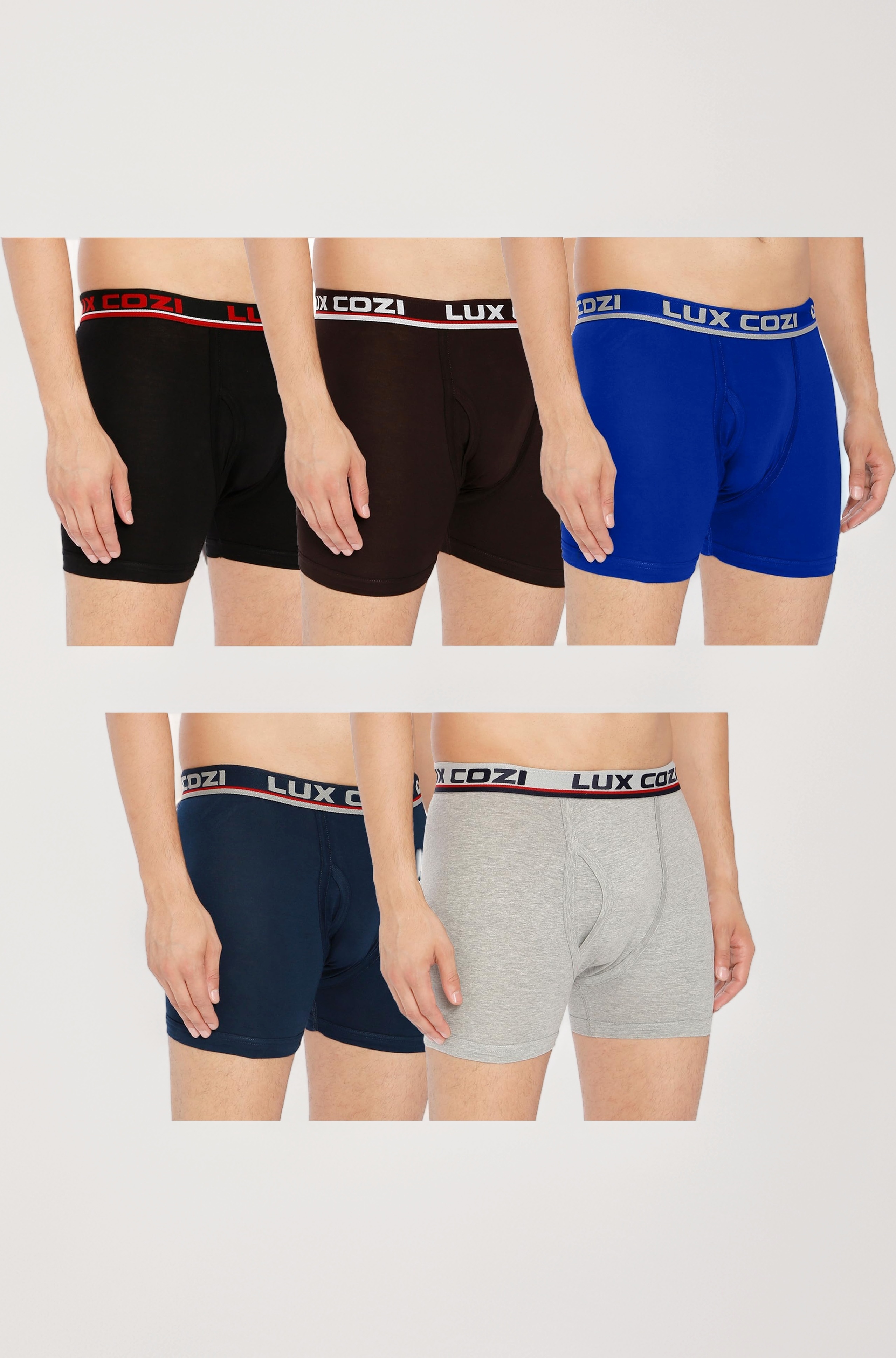 Men's Long Underwear | 100% Pure Cotton Innerwear | Soft, Breathable & Warm Base Layer | Solid Soft Cotton Trunk for Men