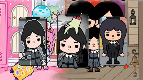 Toca Wednesday Wallpaper