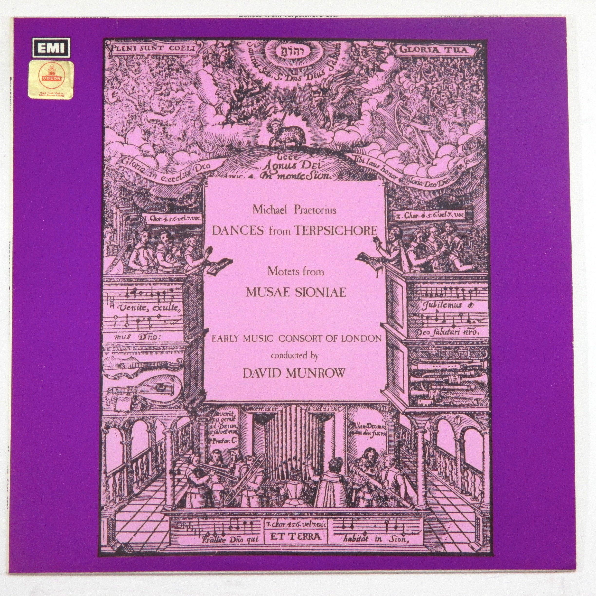 Michael Praetorius: Dances From Terpsichore / Motets From Musae Sioniae - Early Music Consort of London Conducted By David Munrow