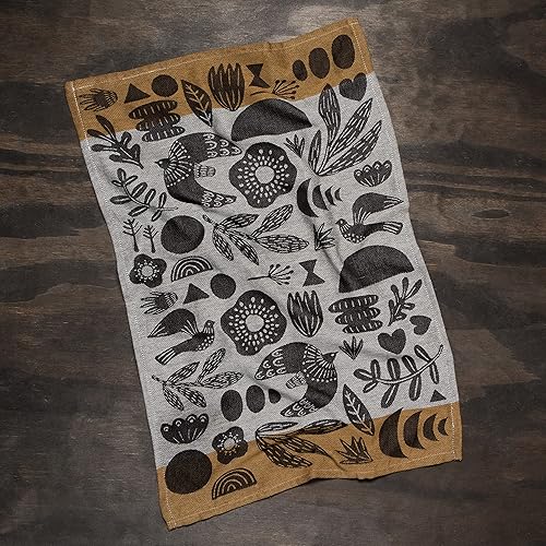 Miniatura 5 de Danica Studio Domino - Toalla de cocina de algodón tejido jacquard, 18 x 28 pulgadas