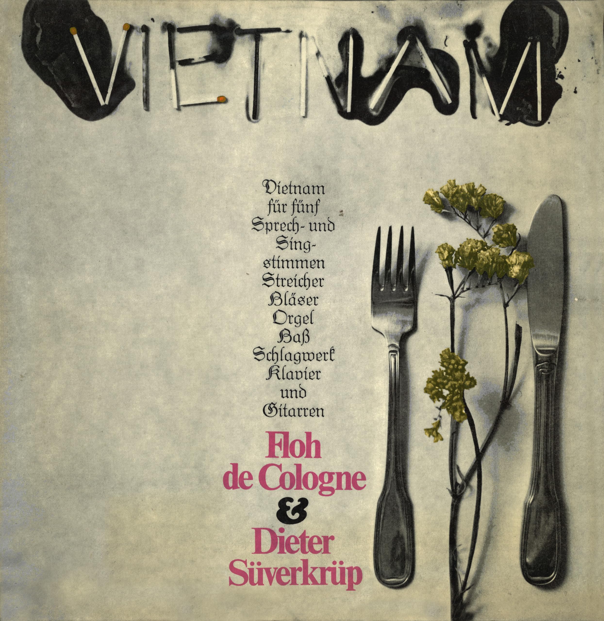 FLOH DE COLOGNE/DIETER SUVERKRUP - Vietnam (reissue) - Vinyl (LP)