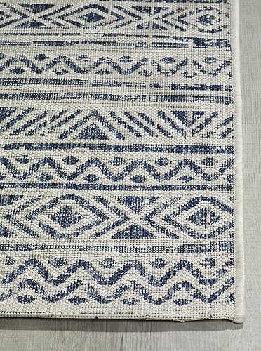 Miniatura 4 de Fab Habitat - Alfombra plana tejida para exteriores, impermeable, fácil de limpiar, resistente a las manchas, hilo de polipropileno de alta calidad,