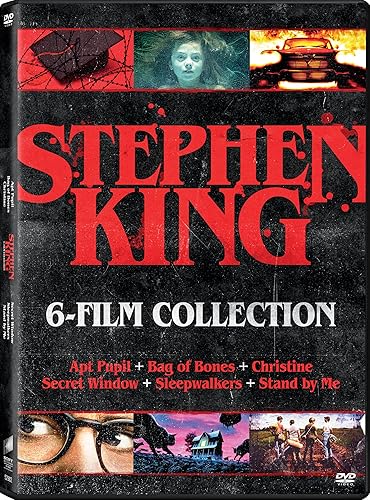 Apt Pupil Secret Window Bag of Bones (Mini-Series) Christine (1983) Sleepwalkers (1992) Stand by Me - Set