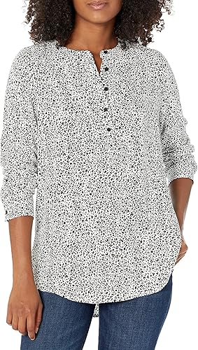 Tienda Essentials - Blusa tejida de manga larga para mujer