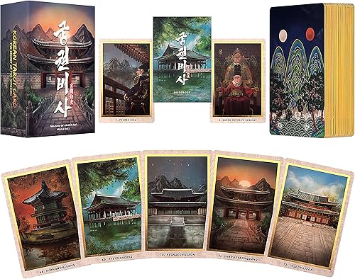 PRIME MUSE Juego de cartas de tarot de Oracle Secret of The Kingdom con guía