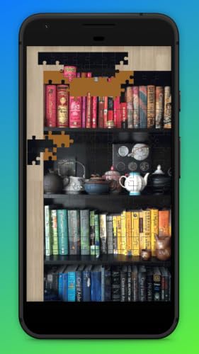 Bookcase Jigsaws Free #TOP2