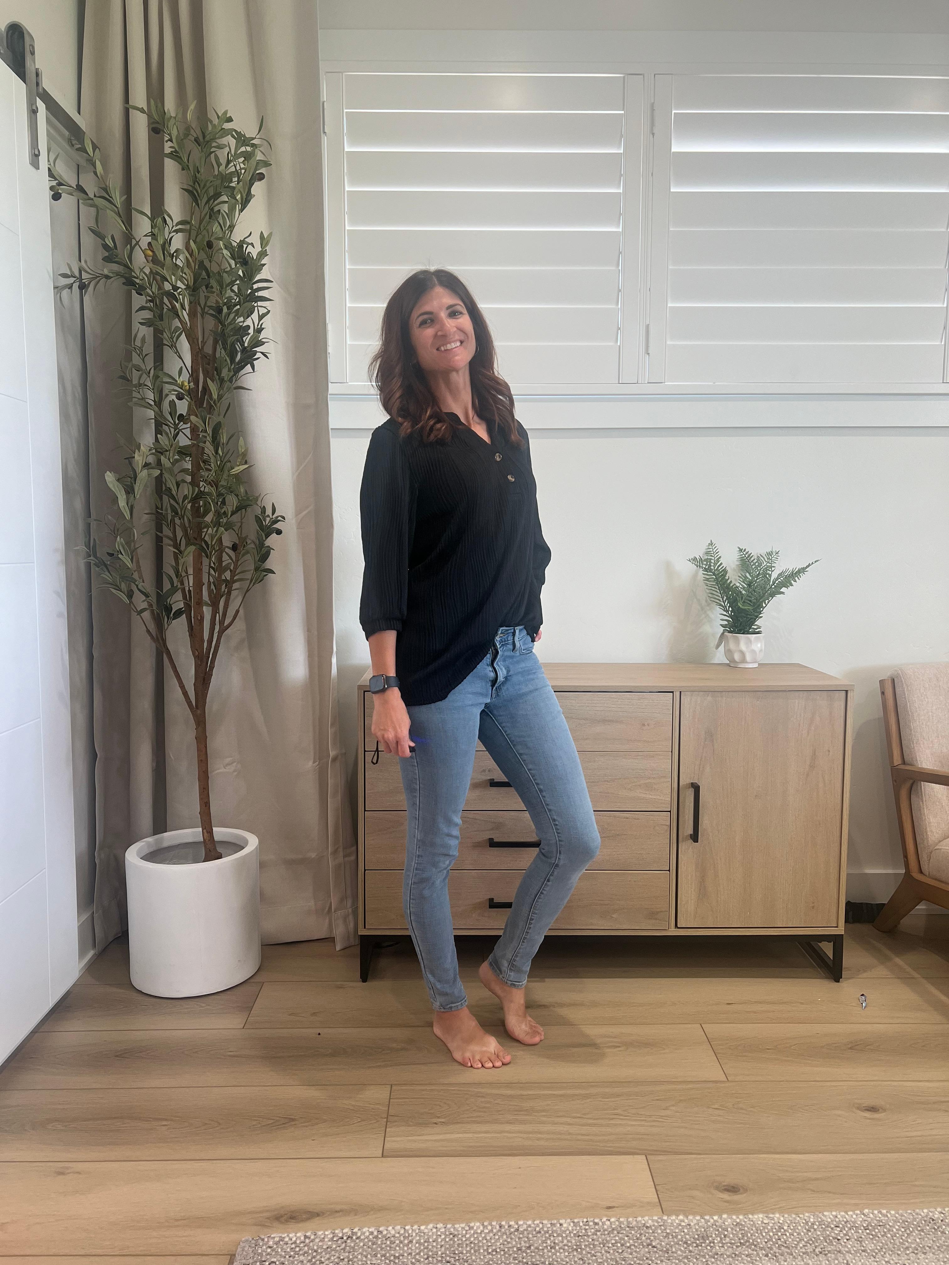 Effortlessly flowy, comfy, and cute- the perfect shirt! 