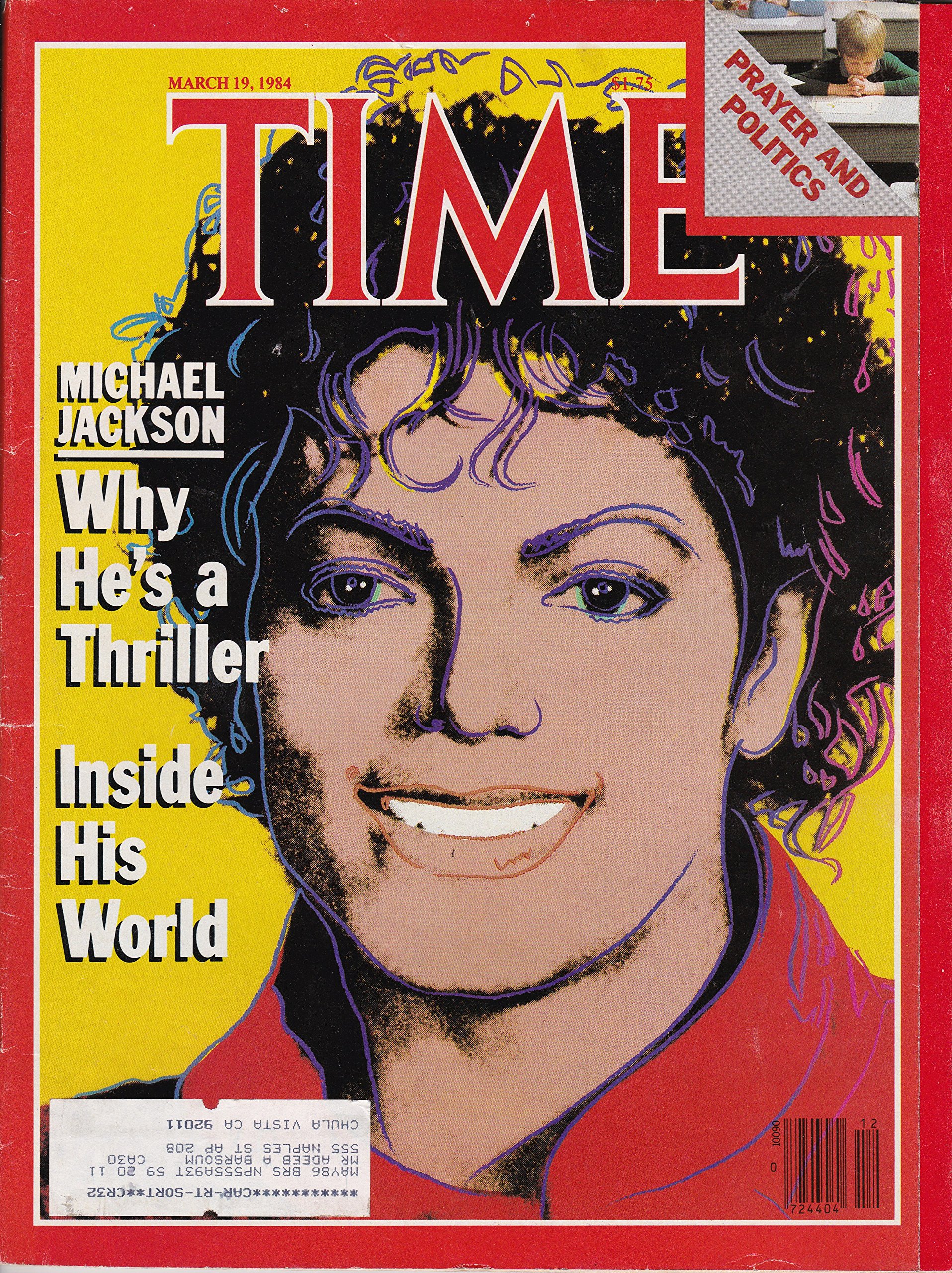 Amazon.com: Time Magazine March 19, 1984 Michael Jackson