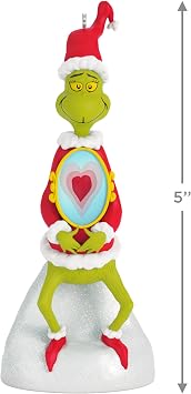 Hallmark Keepsake Christmas Ornament, Dr. Seuss's How the Grinch Stole Christmas! A Change of Heart, Christmas Movie Gifts