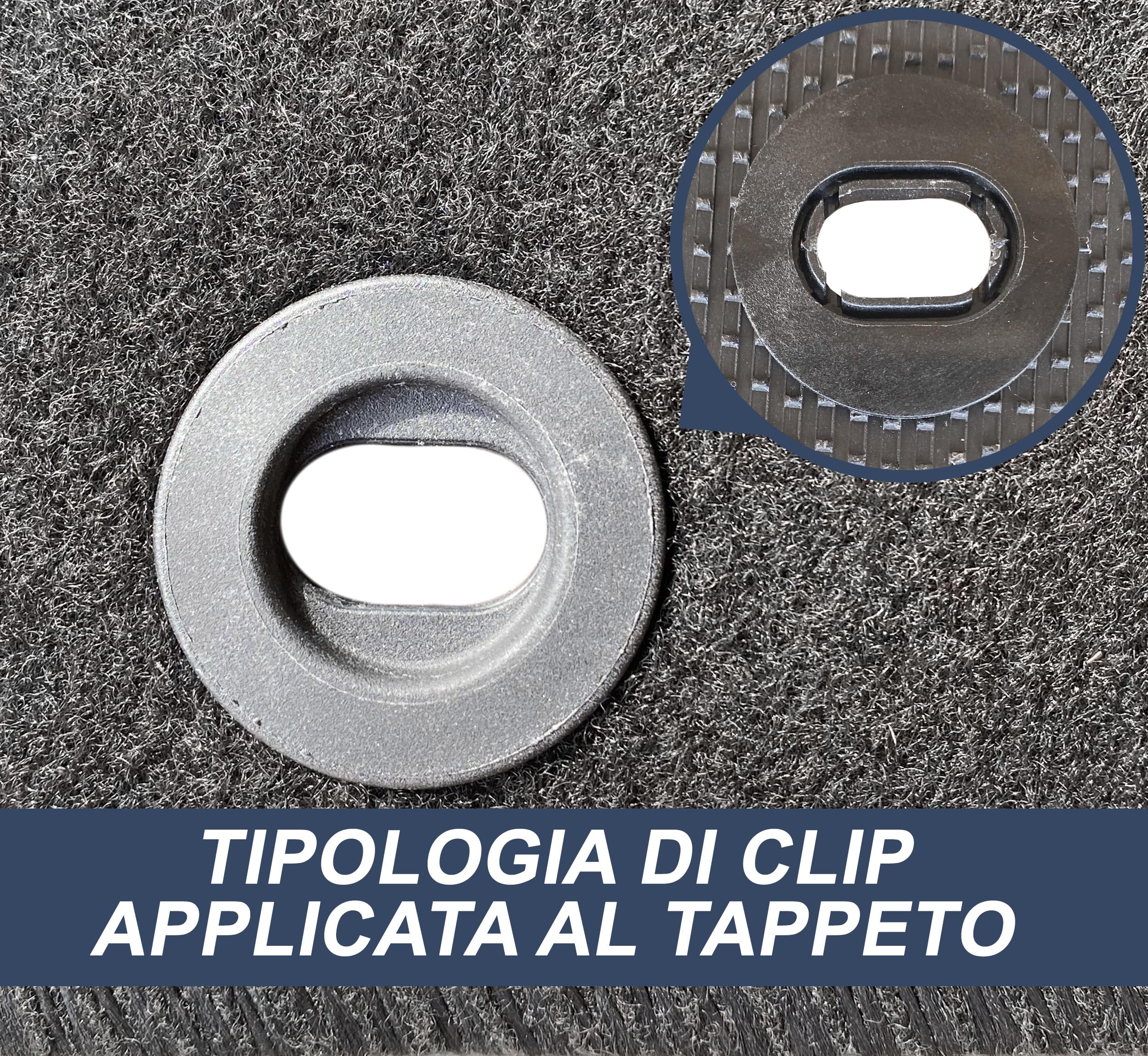 Auto Accessori Lupex | Set 4 Pezzi Tappetini Auto Compatibili con C-Max II serie | Tappeti Sagomati in Moquette con Ricamo Lato Guida | Fondo Antiscivolo | Anteriori e Posteriori
