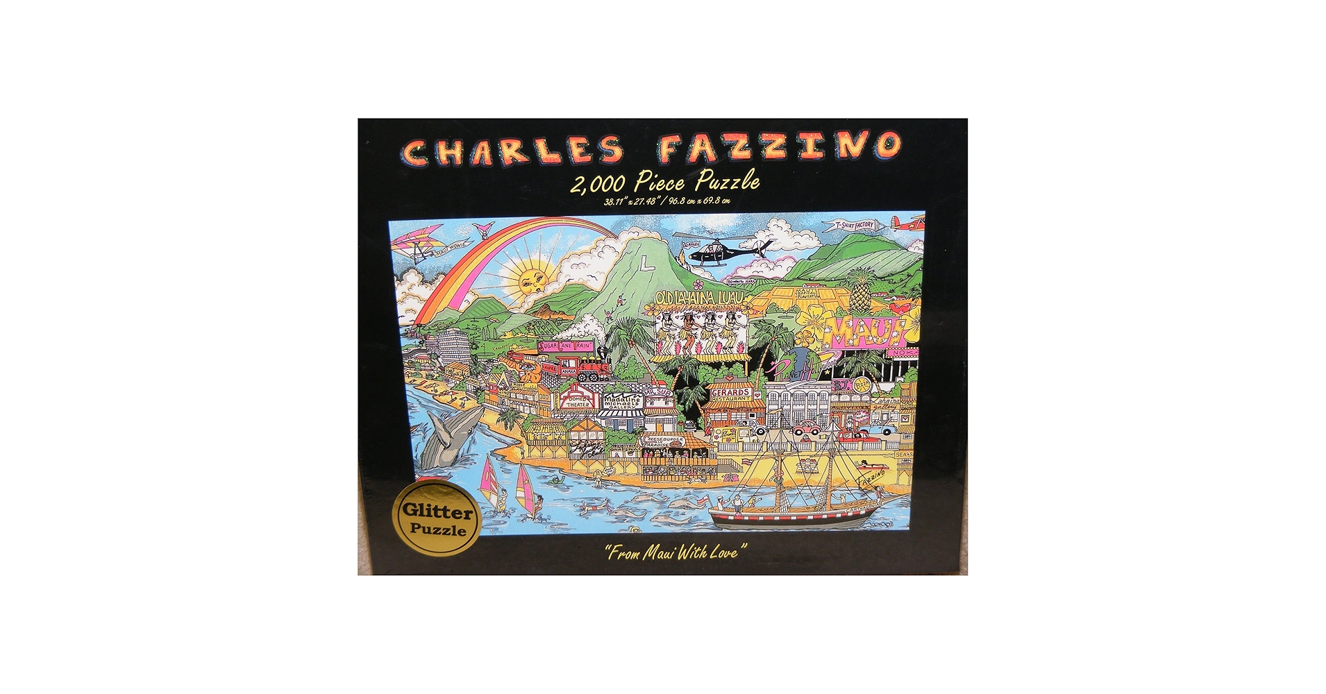 新品未開封 プレミア CHARLES FAZZINO 2000ピースパズル 新品未開封 プレミア CHARLES FAZZINO 2000ピースパズル Charles