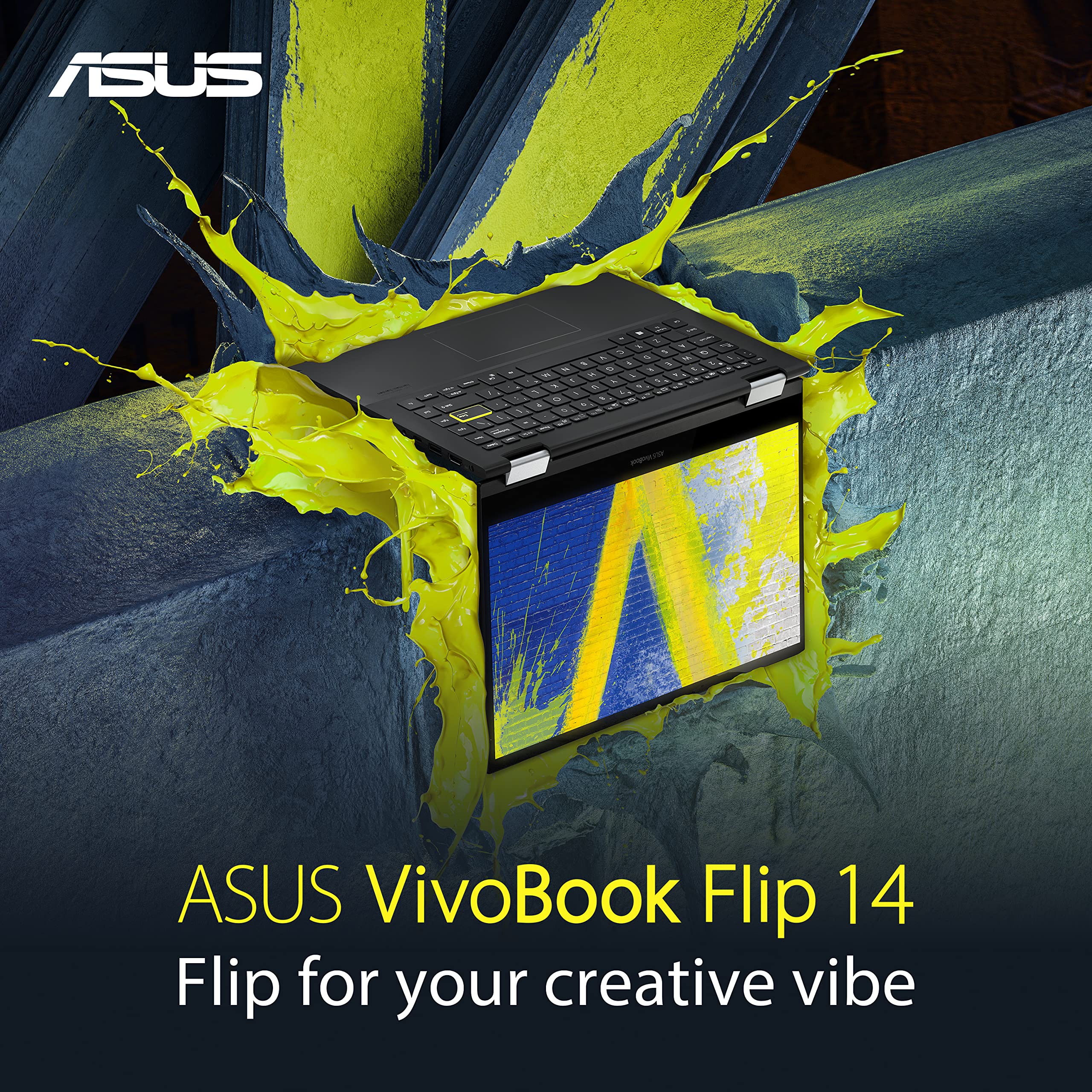 ASUS Vivobook Flip Laptop TP470EA-EC477W, 14